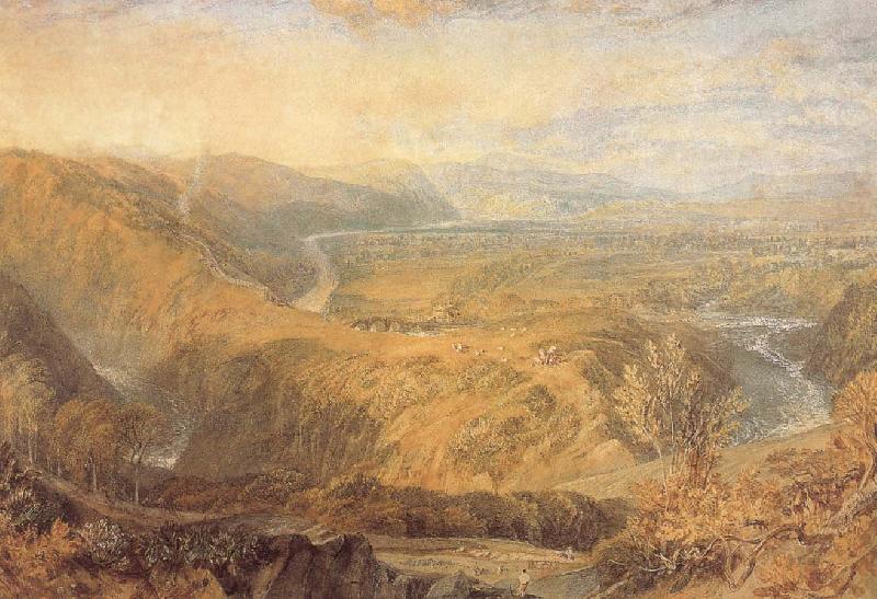 J.M.W. Turner Crook of Lune,Looking Towards Hornby Castle china oil painting image
